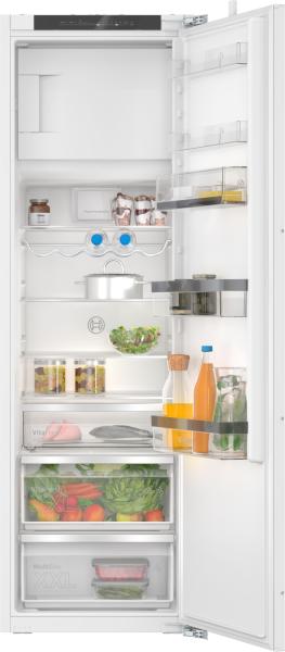 Bosch KIL82ADD0 - Serie 6, Einbau-Kühlschrank mit Gefrierfach, Flachscharnier mit Softeinzug, Nische 178 cm